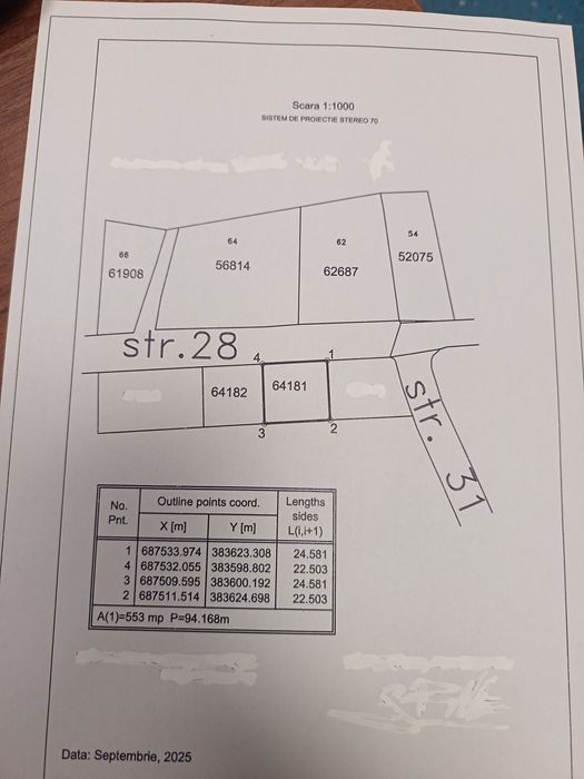 Teren de vânzare in  Tautii Magherăuș