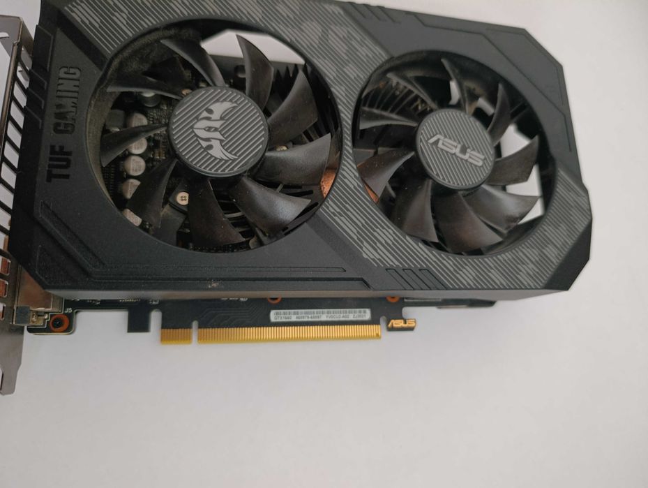 Продам видеокарту Asus TUF GTX1660 6GB