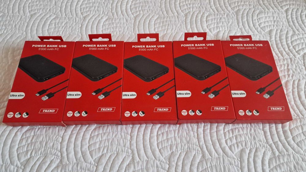 Baterie externa TREND 5000 mAh, USB-C