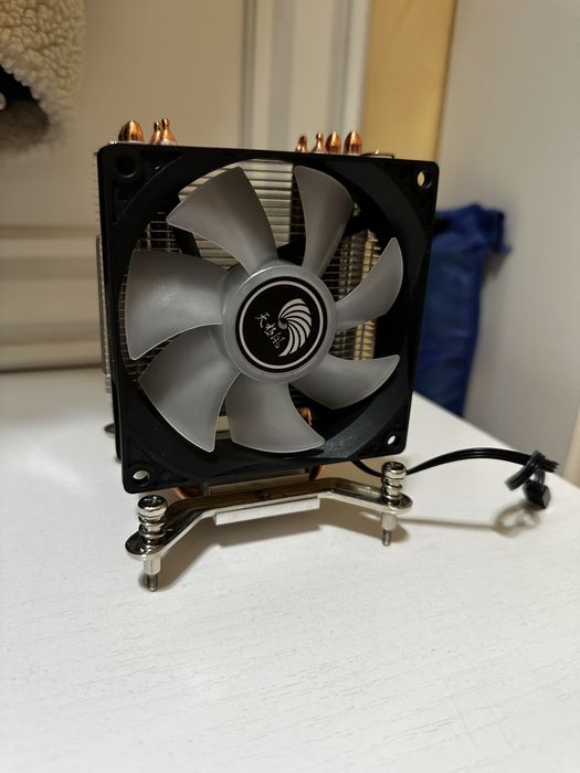 Башенный кулер 4 мед трубки