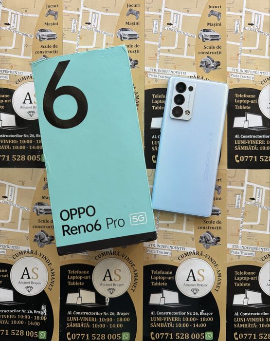 Oppo Reno 6 Pro 5G 256Gb 12Gb Ram FullBox
