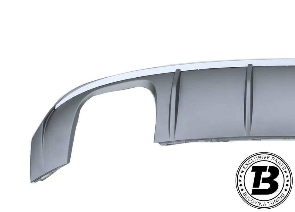 Difuzor Bara Spate cu Ornamente compatibil cu Audi A3 8V RS3 Design