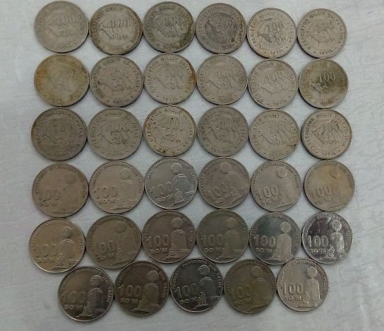 Монеты юбилейные Узбекистана