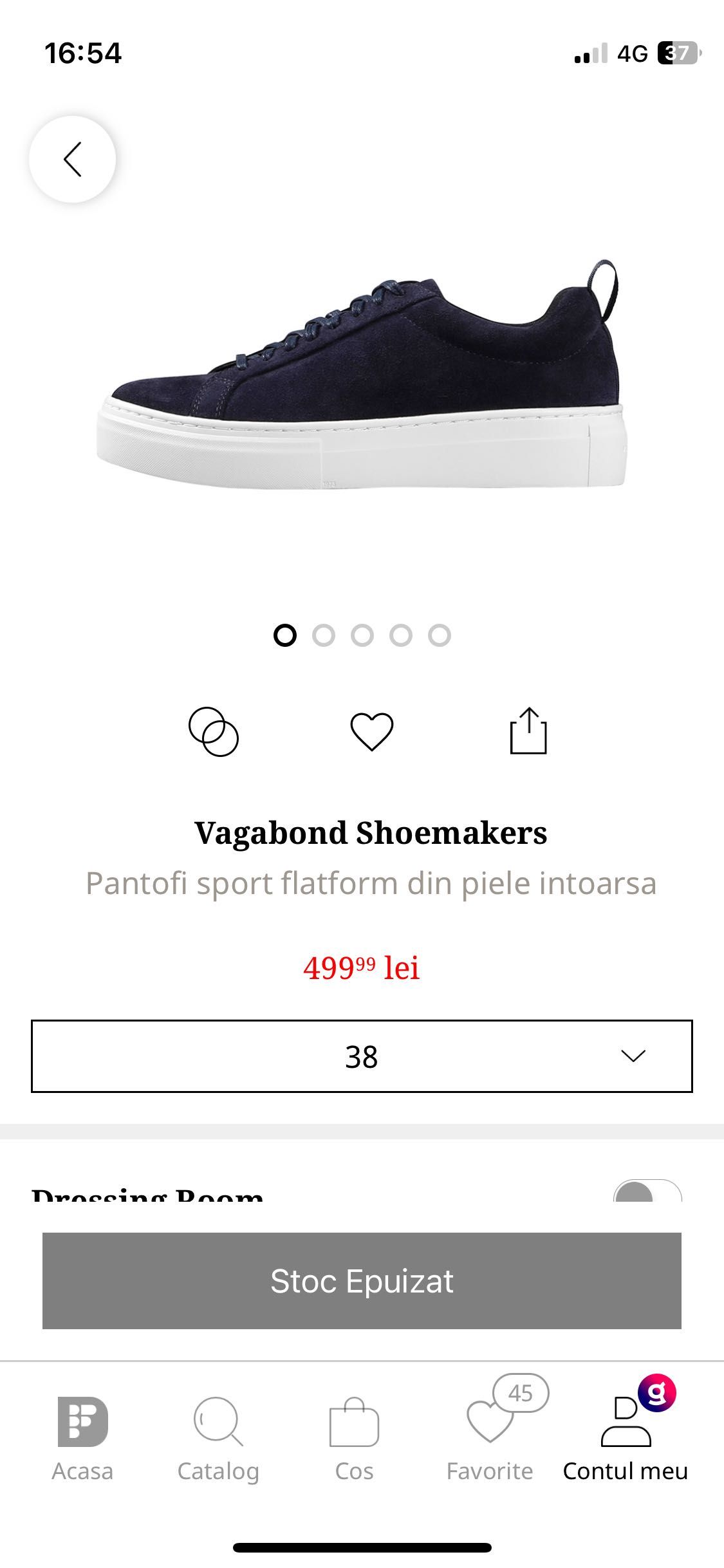 Sneakersi Vagabond piele naturala