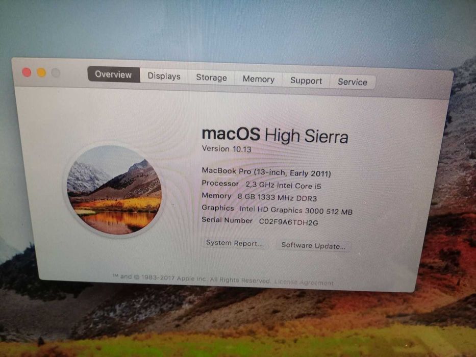 Apple MacBook Pro A1278