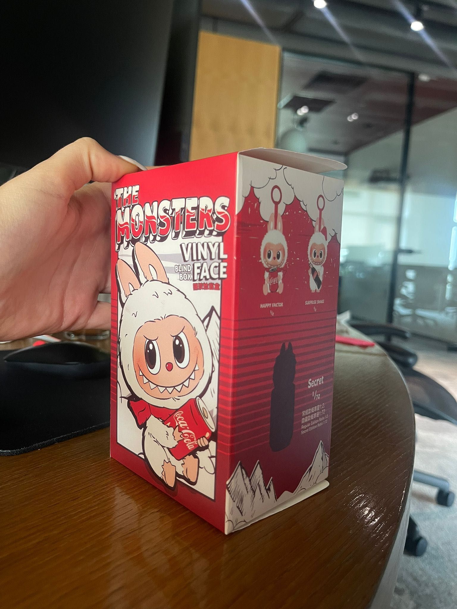 Jucarie LABUBU The Monsters x COCA-COLA Series-Vinyl Face