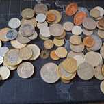 Colecție monede din 30+ țări – aproximativ 100 piese