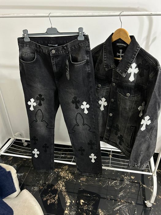 Compleu blugi Chrome Hearts