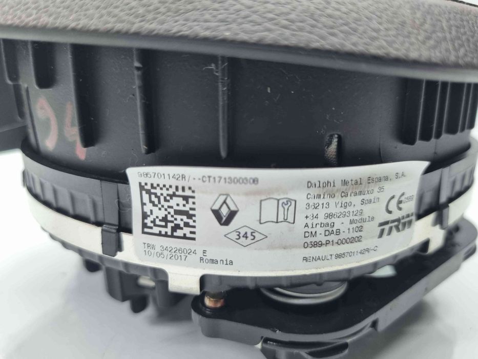 Airbag volan Dacia Sandero 2 [Fabr 2012-prezent] 34226024