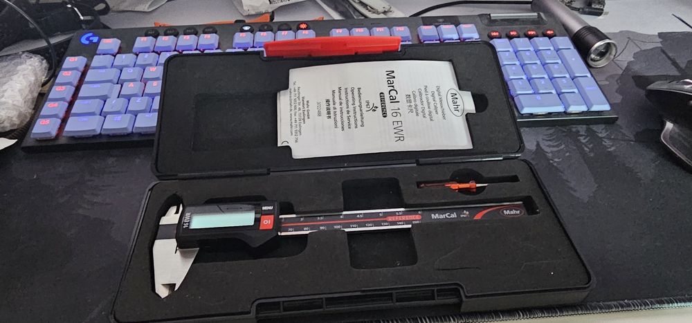 Mahr MarCal 16 EWR. Електронен шублер 150мм ВОДОУСТОЙЧИВ IP67