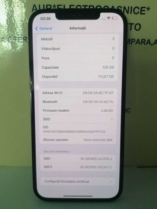 iphone 12 pro max 128gb (m2) star amanet