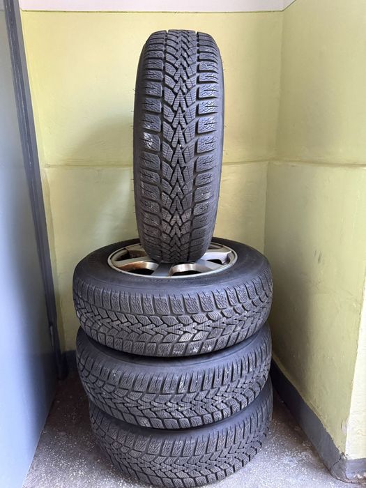 Roti de magneziu cu cauciucuri de iarna 195/65/15