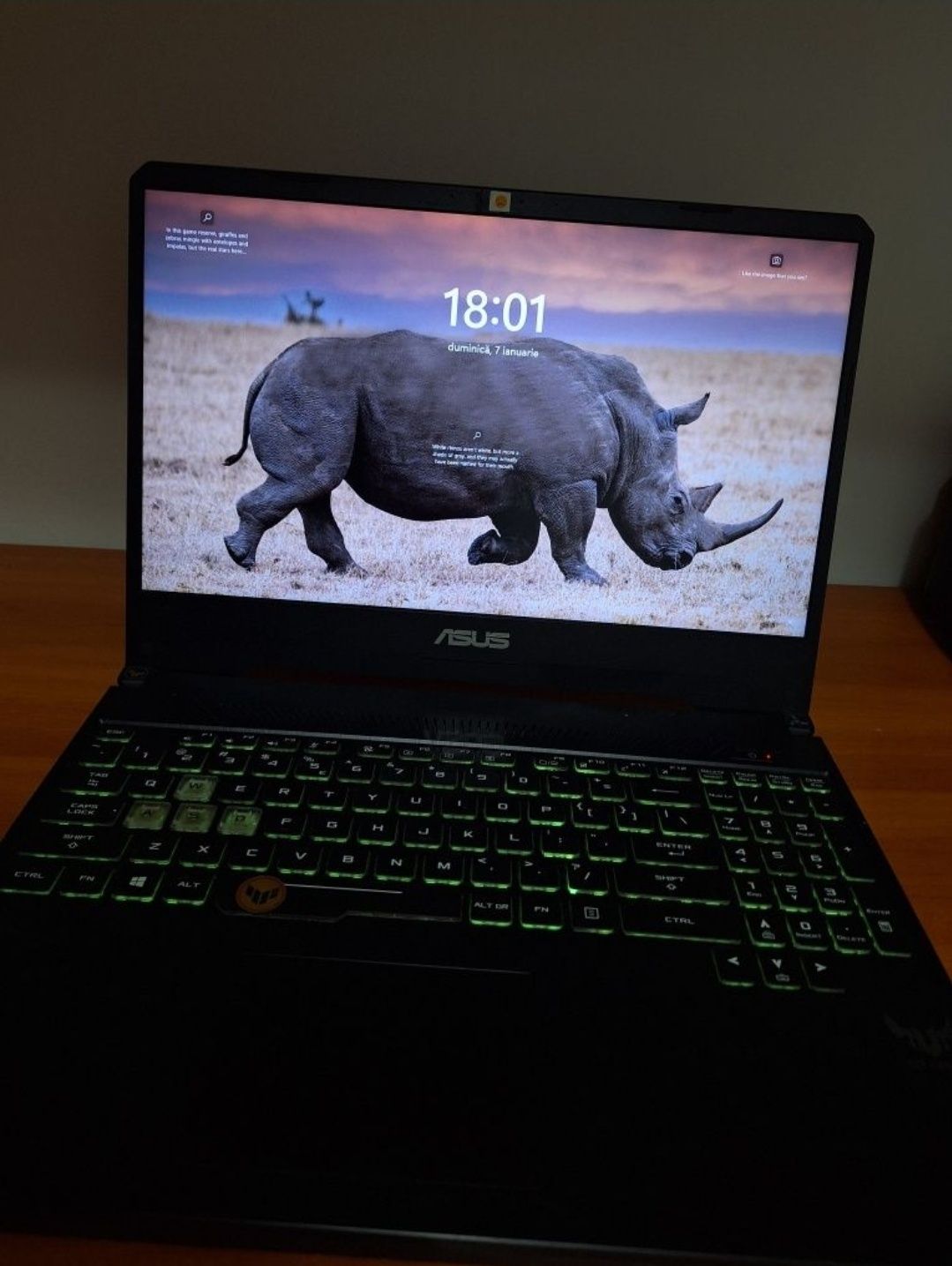 Laptop Gaming Asus TUF FX505DT Ryzen5 GTX1650 16GB RAM 512GB SSD