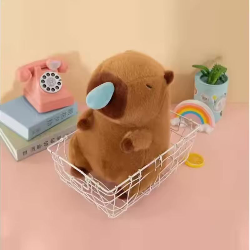 Плюшена играчка Капибара 30см