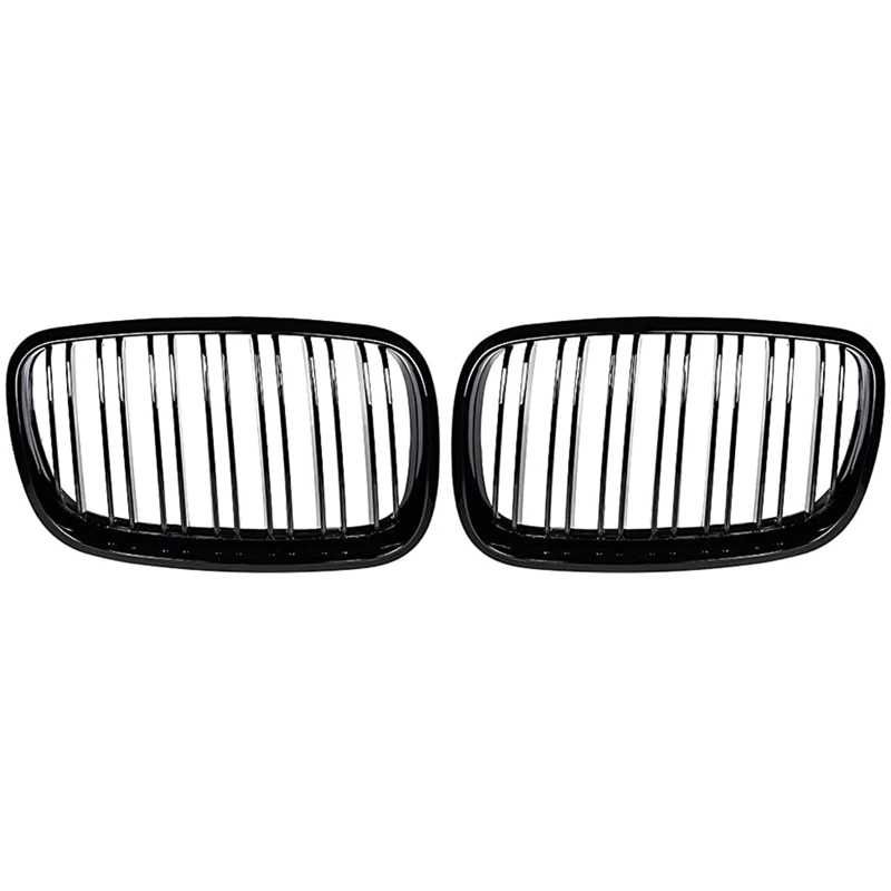 Negru Lucios Grile Nari Duble M Look BMW X5 X6 E70 E71 Capace Oglinzi