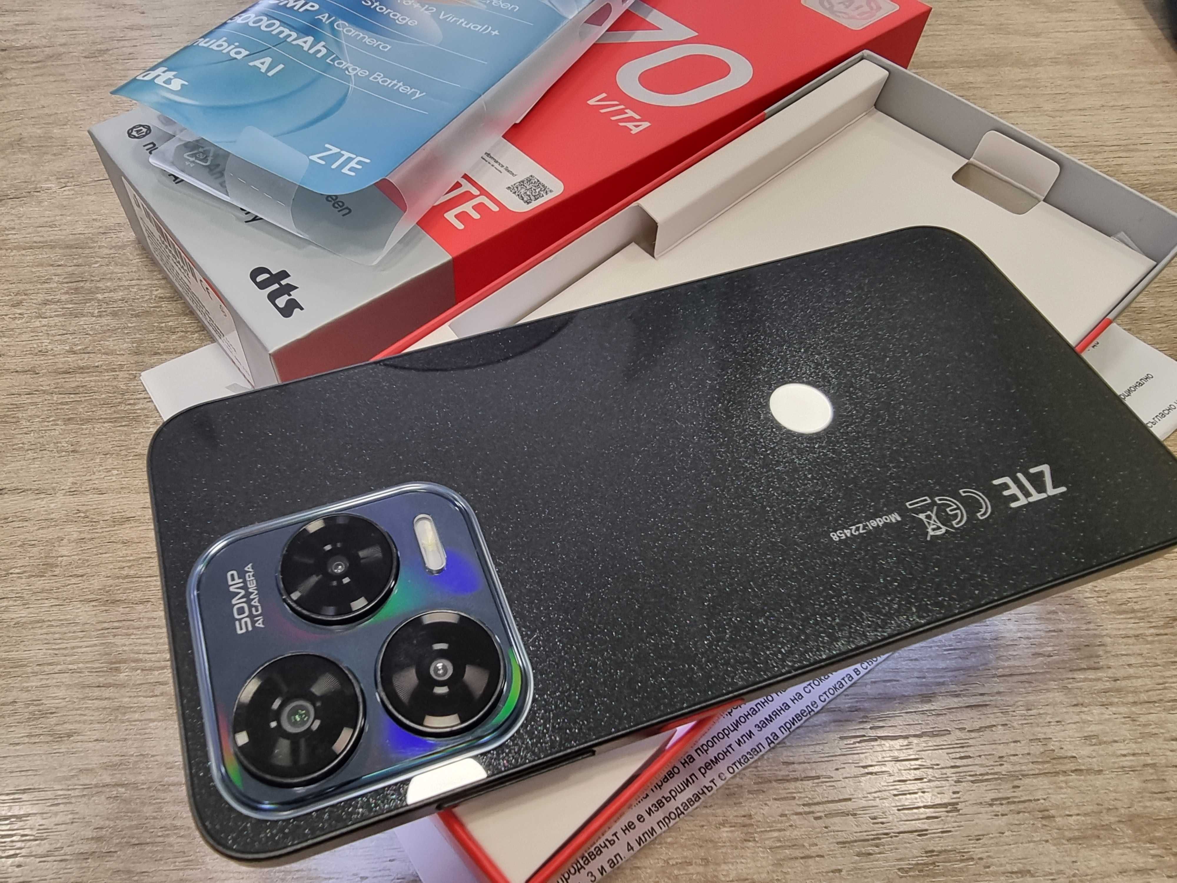 Нов телефон ZTE Blade V70   - 20 RAM/256GB с гаранция