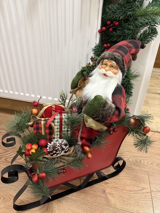 Коледни играчки, Дядо Коледа, елен, елф