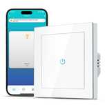 Intrerupator inteligent cu touch Rovo FN1C, Wi-Fi, fara nul, 1 canal!