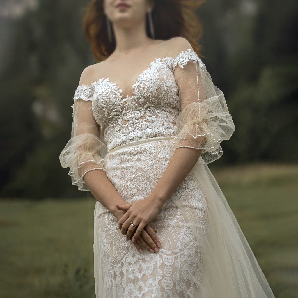 rochie de mireasă, de cununie civilă și accesorii