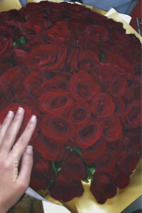 букет цветы 101 роза.