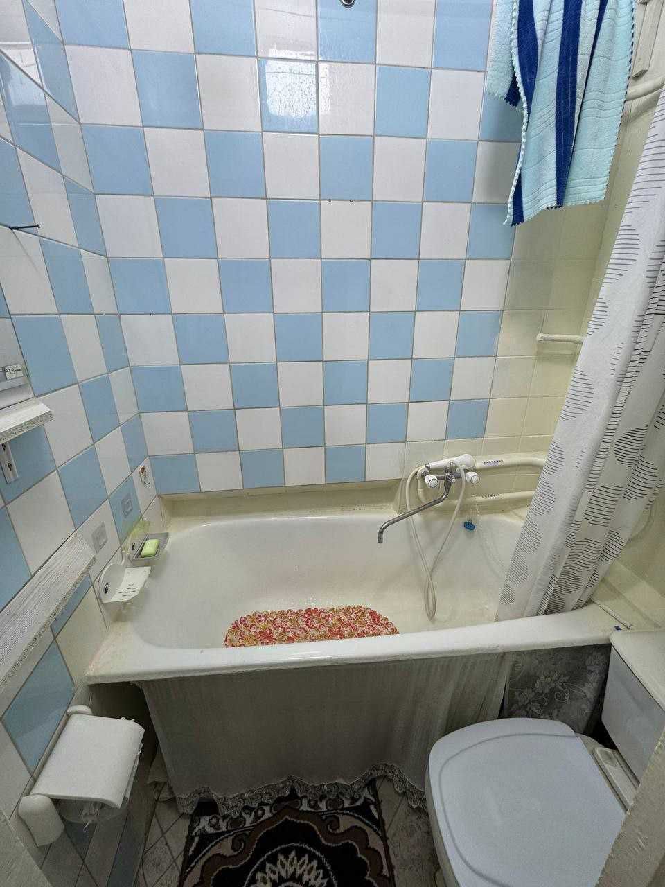 Yashnobodda 1 xonali (2 ga aylantirilgan) kvartira, ijara