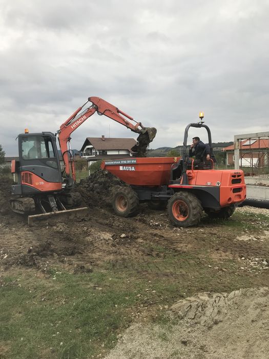 Excavator/dumper/ cilindru compactor/bobcat/buldoexcavator