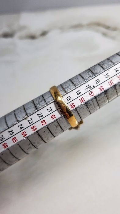 Inel din aur de 14K cu diamante naturale țintuite în argint