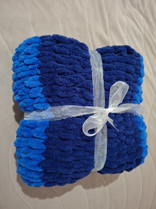 ТОТАЛНА РАЗПРОДАЖБА Ръчно плетено  бебешко одеяло