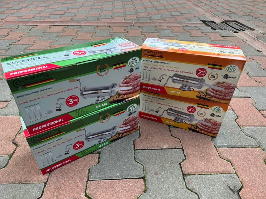 Aparat umplut carnat carnatar cu ventuza 2.5 kg 3kg