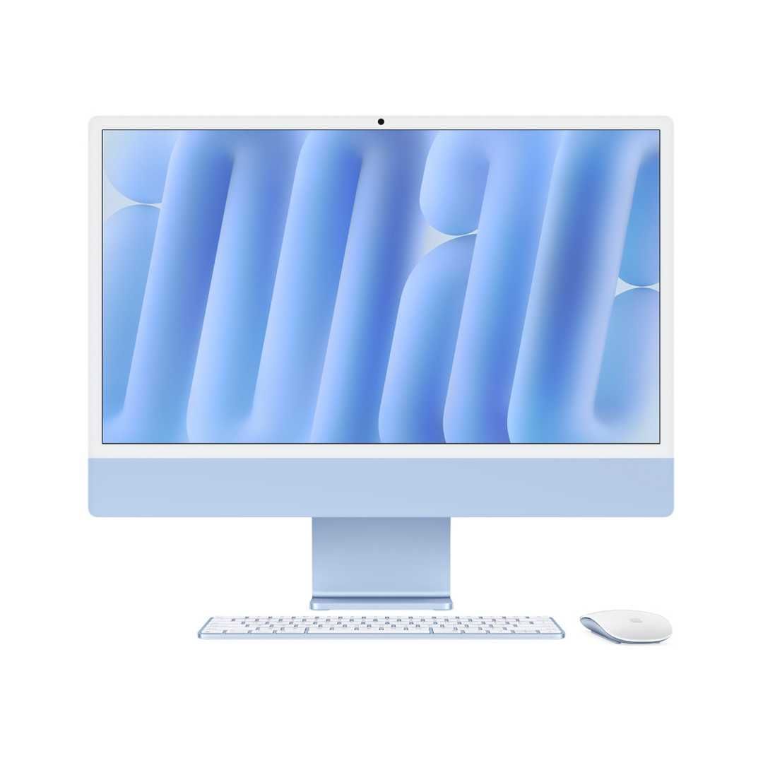 НОВ! iMac 24" 4.5K 10C/10G M4 16GB 512GB Green / Blue / Pink / Silver