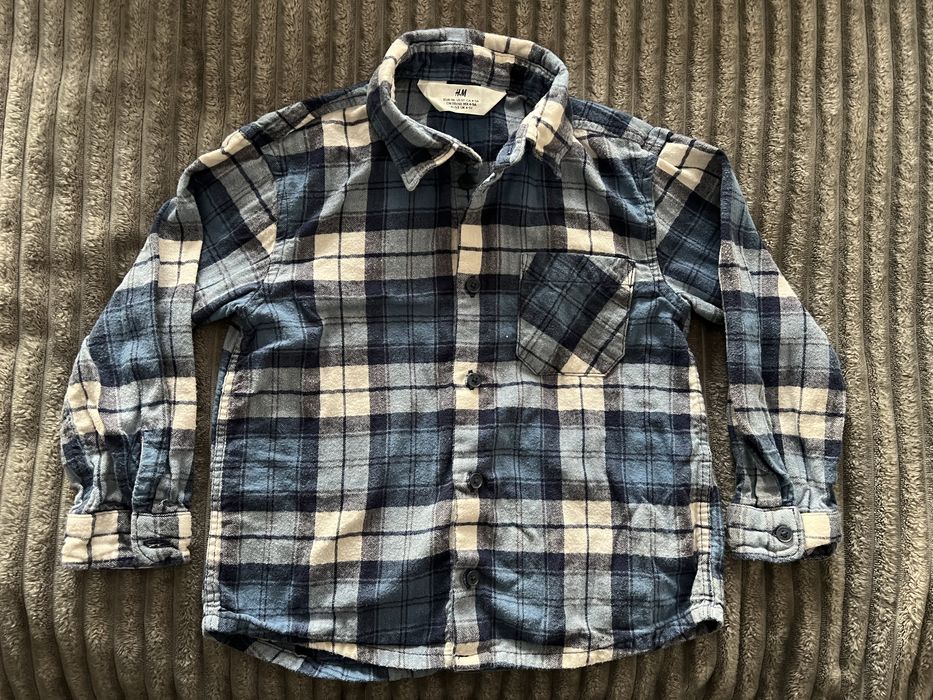 Детска памучна риза 110