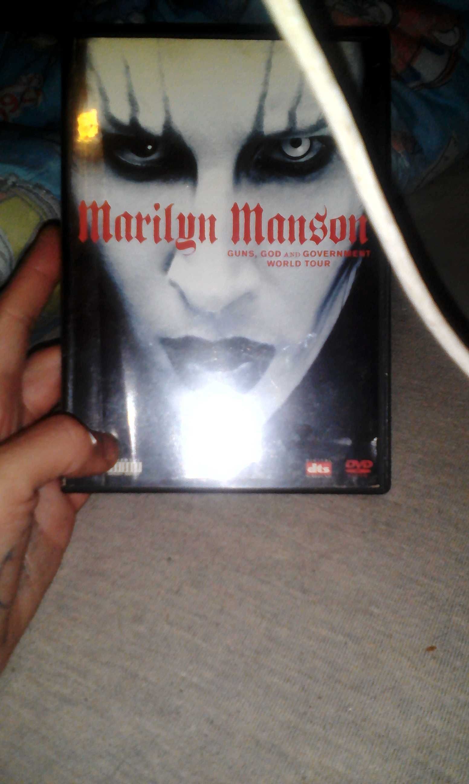 Marilyn Manson guns  god and government world tour dvd rare