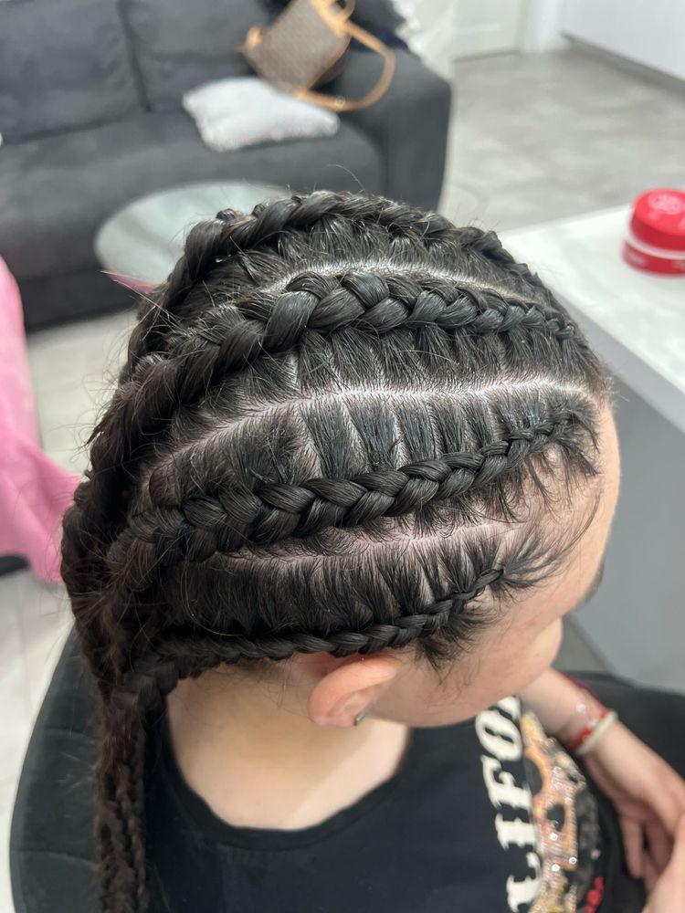 Codite AFRO si diverse impletituri