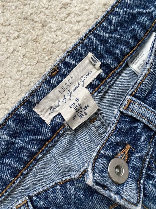 Livrare gratuita blugi / Jeans mom fit Pull&Bear H&M masura 36