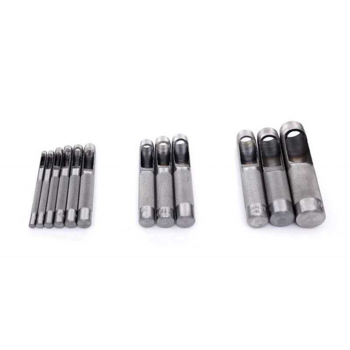 Set 12 poansoane dornuri pentru gaurire, preducele 3-19mm (KD11202)