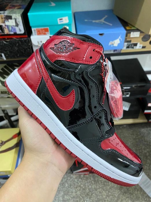 Jordan 1 Retro Bred Patent