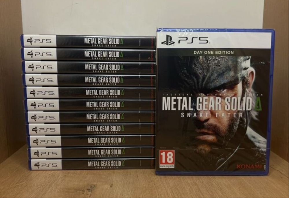 PS5 Metal Gear Solid Delta Snake Eater (Новый в заводскoй пленкe)
