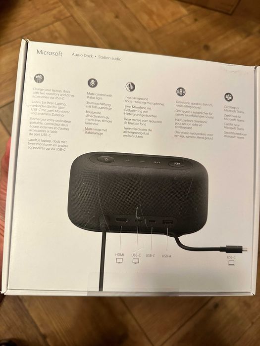 Microsoft Audio Dock Station Audio NOU Sigilat