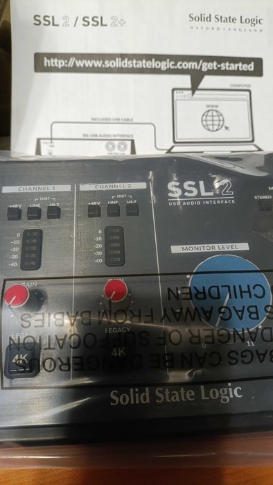 Звуковая карта - SSL 2 с гарантией