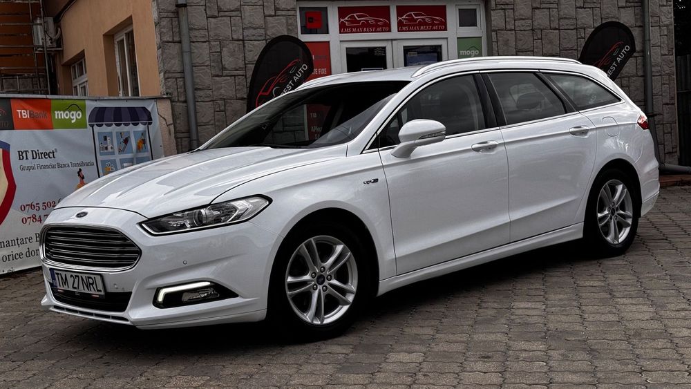 Ford Mondeo GT-Line Exclusive White An 2017 Euro 6 Motor 2.0 TDCI Cutie Automat