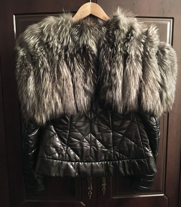 Натуральная зимняя женская куртка, Турция, размер 38