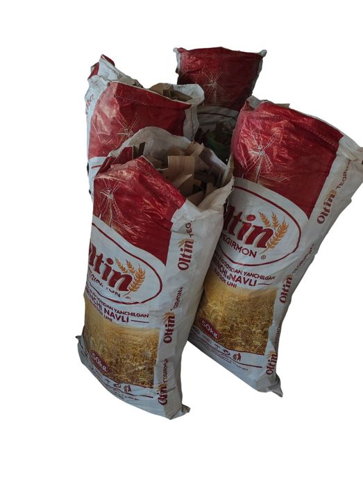 Ўтин қаттиқ ёғоч, ёнғоқ чинор дан