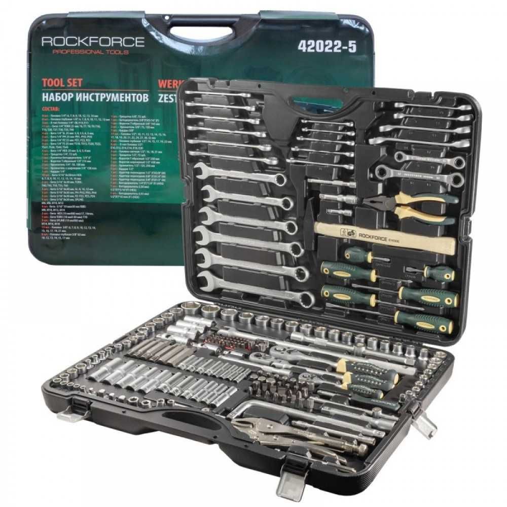 Гедоре 202 части 1/4″, 3/8″, 1/2″ ROCKFORCE