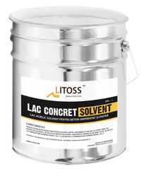 Lac  beton amprentat,piatra 20 litrii solvent