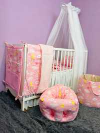 Спално бельо 100 %памук за детска стая-комплекти,обиколници,чувалчета