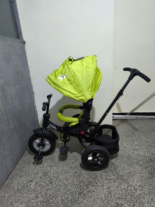 Детска триколка Jockey, Зелена, 3/6г