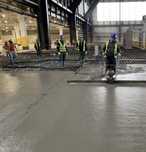 Turnari beton finisat mecanic elicopterizat