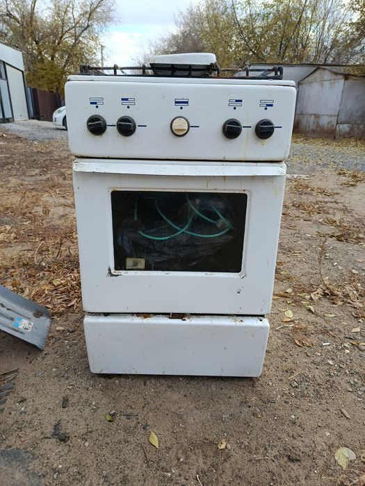 Газовая плита рабочая