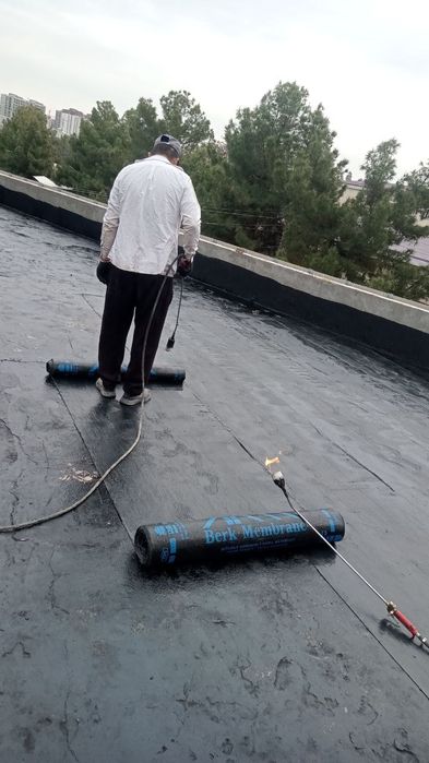 Gidro izalatsiyaГидроизоляция фундамента