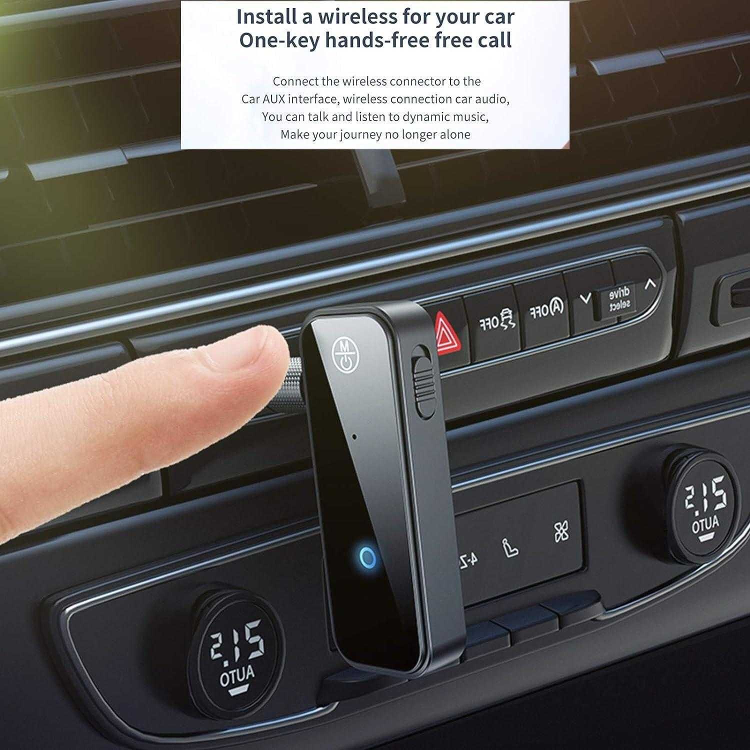 Безжичен Bluetooth 3,5мм AUX IN аудио адаптер